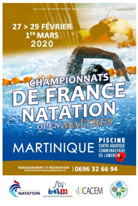 Photo Championnat de France hiver bassin de 25m